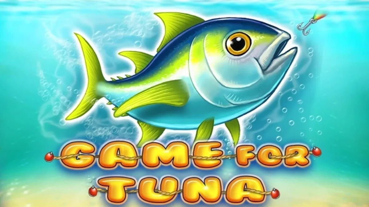 Tampilan visual slot Game For Tuna dengan latar belakang bawah laut yang memukau